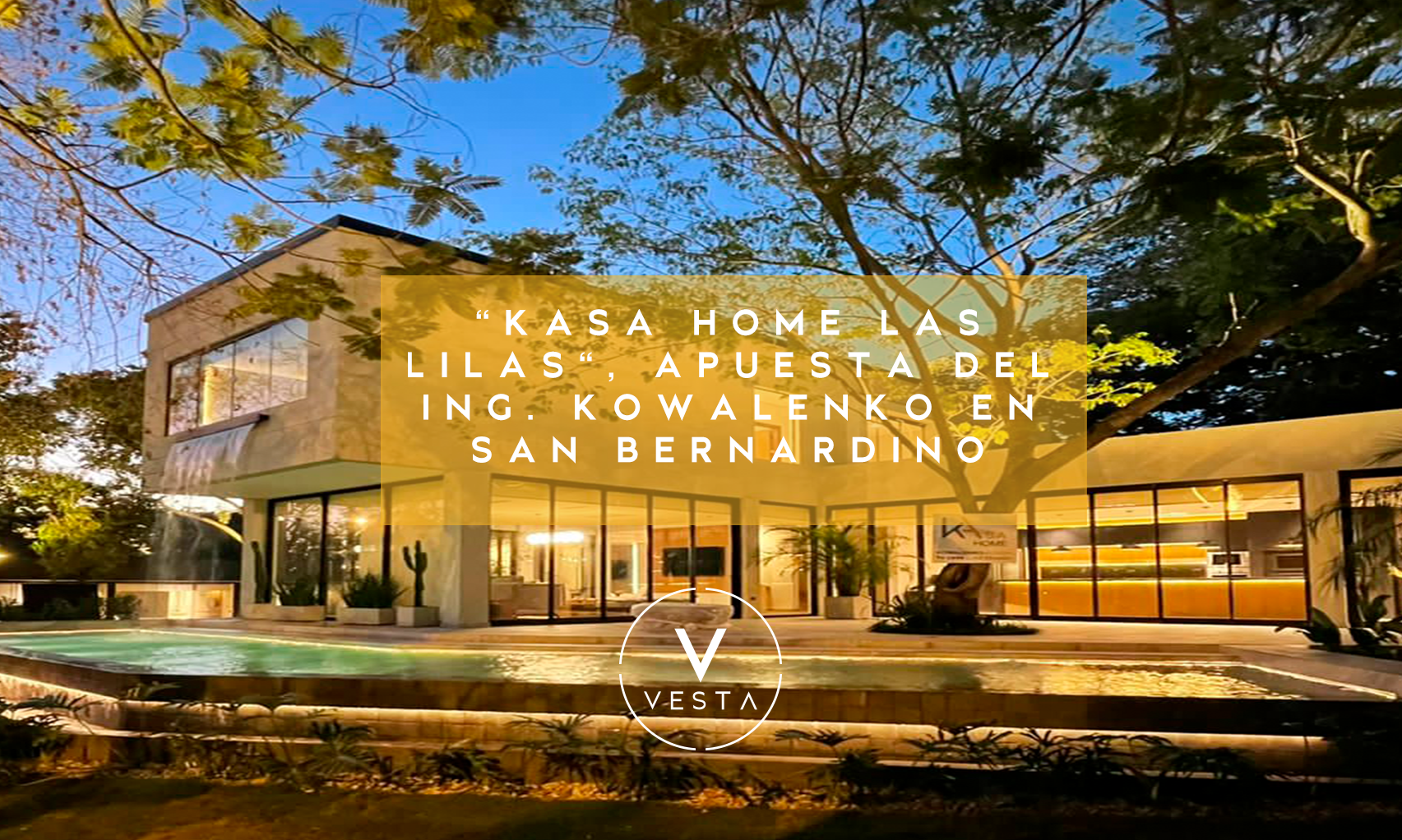 Kasa Home Las Lilas" , de la mano del Ing. Kowalenko  se presentó  la exclusiva residencia de 600m2 de construcción en San Bernardino
